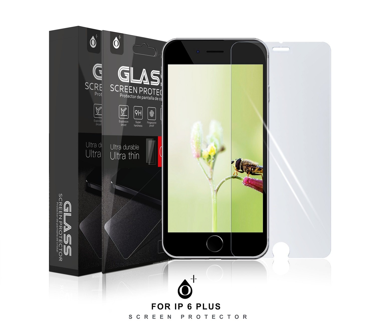 24010049 IP 6G Plus Protector de Pantalla Cristal para Iphone 6G Plus