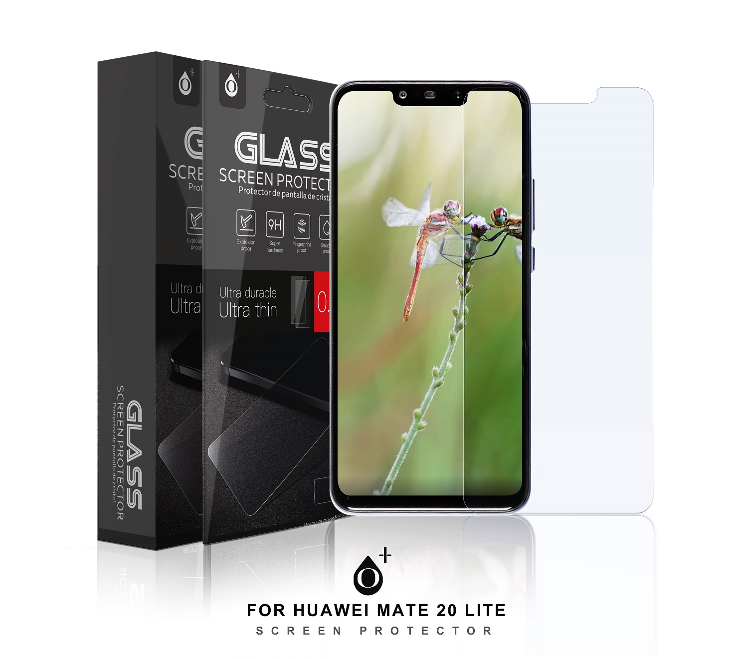 HW Mate 20 Lite Protector de Pantalla Cristal para Huawei Mate 20 Lite