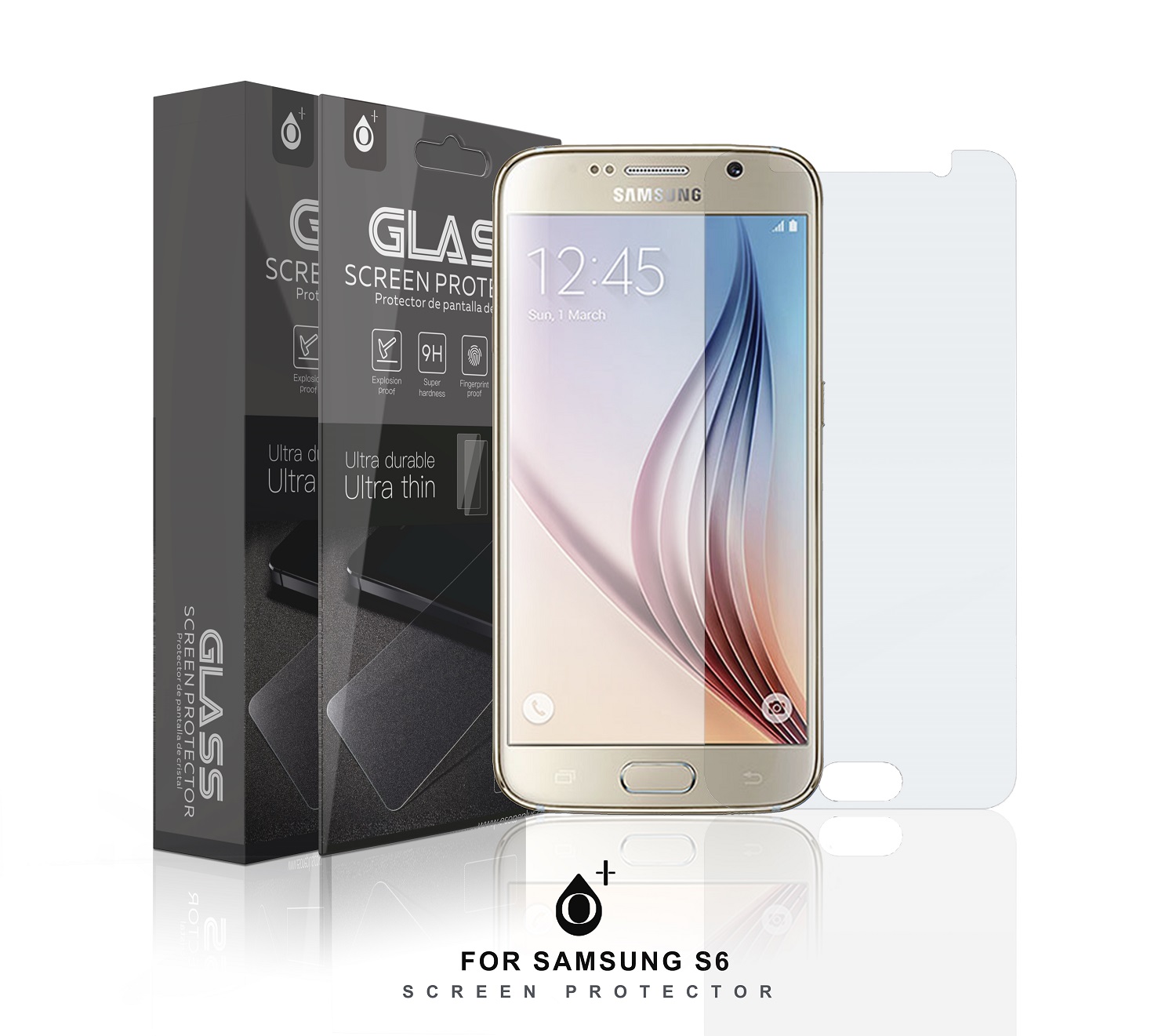 SA-S6 Protector de Pantalla Cristal para Samsung S6