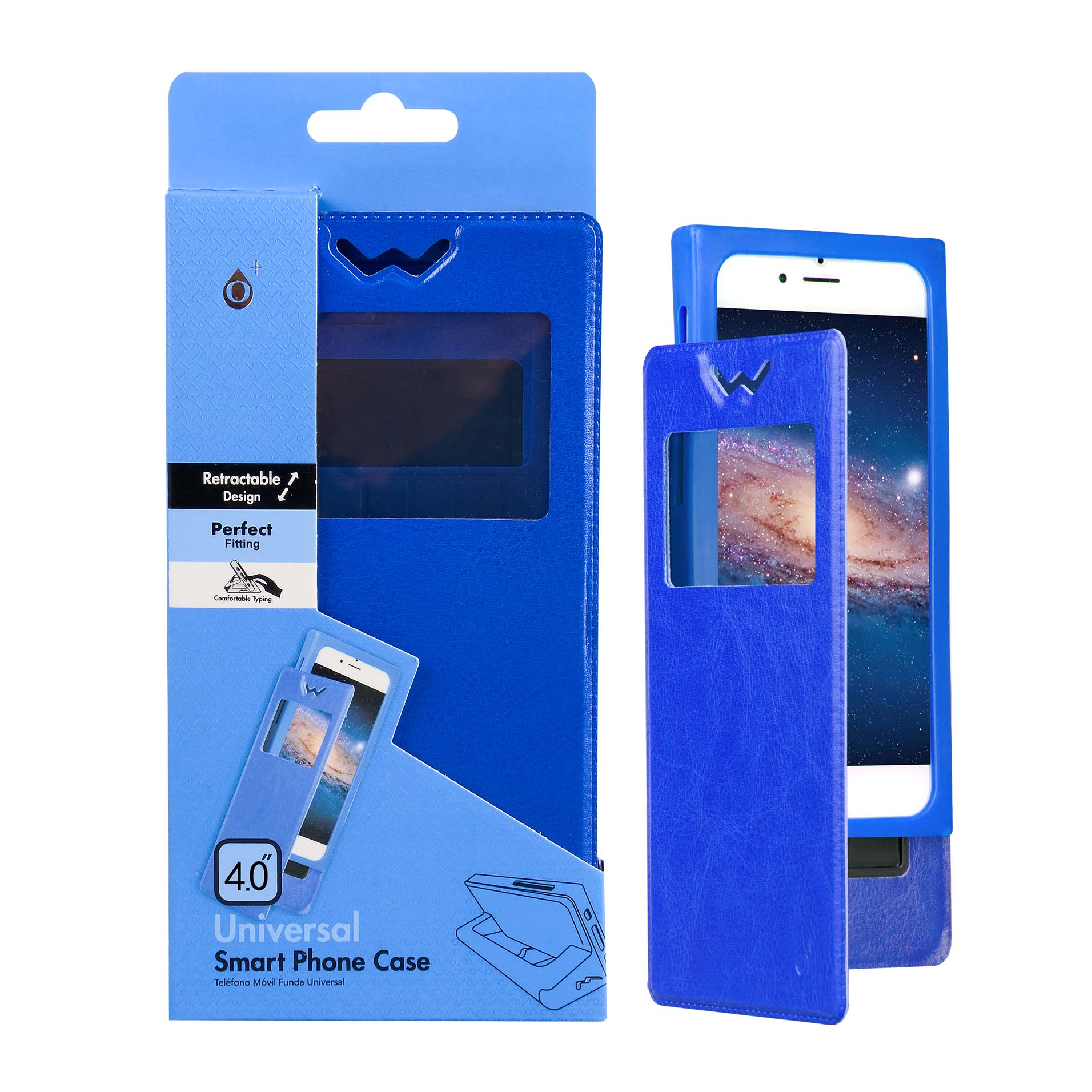 201609022 TY 4,3-AZ-Funda Universal 4.3'' para movil Azul