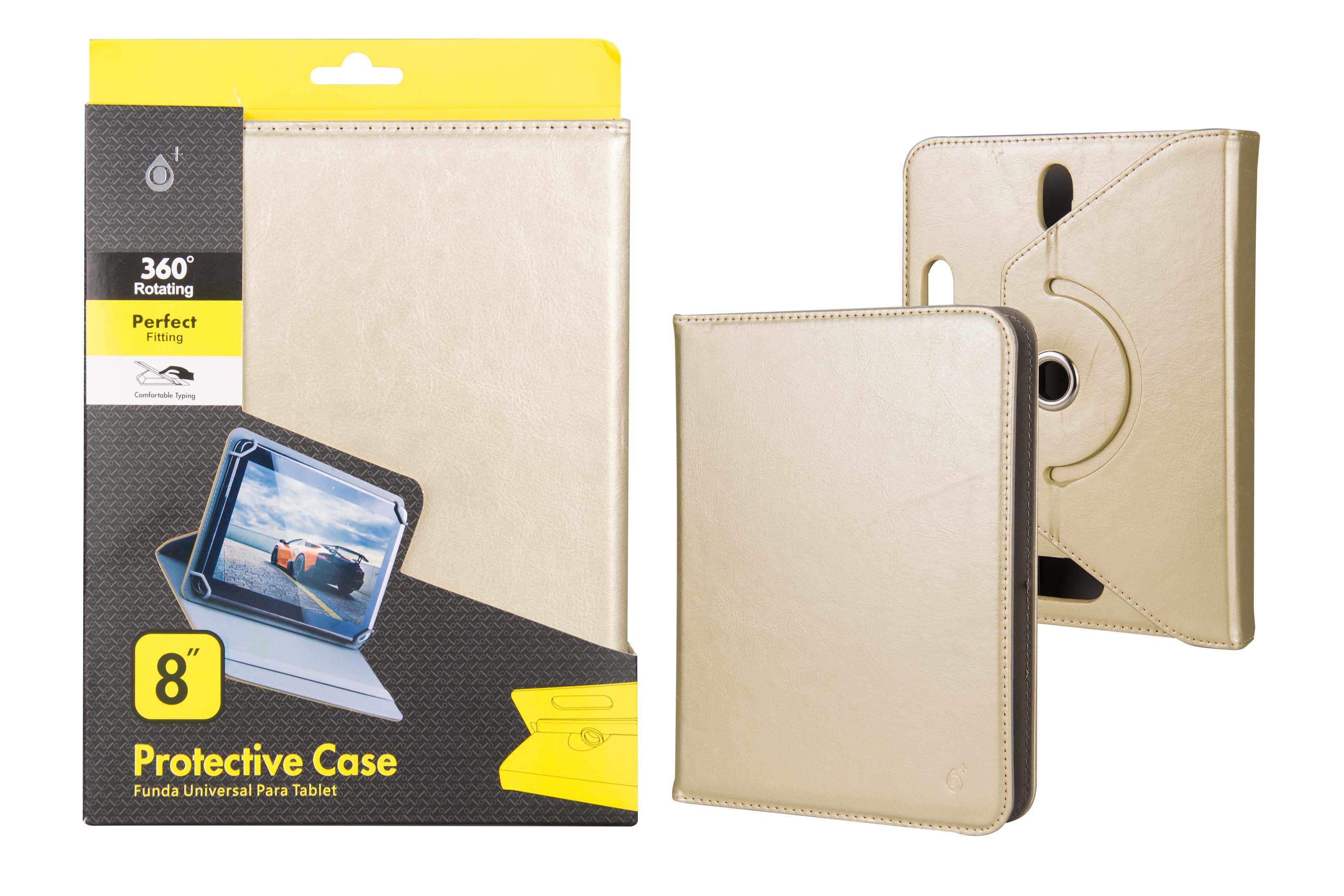 29290019 XZ U6 OR Funda Universal Cris 6 Pulgadas para Tablet Oro