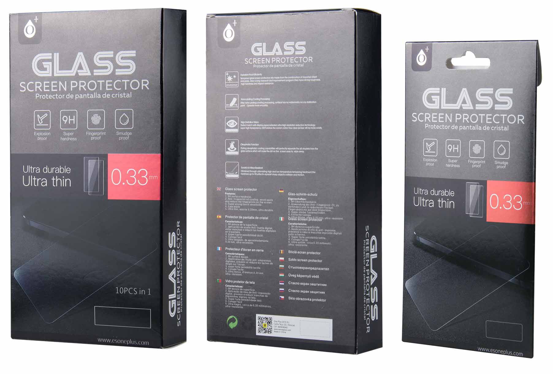 AL 5 Protector de Pantalla Cristal para Alcatel 5