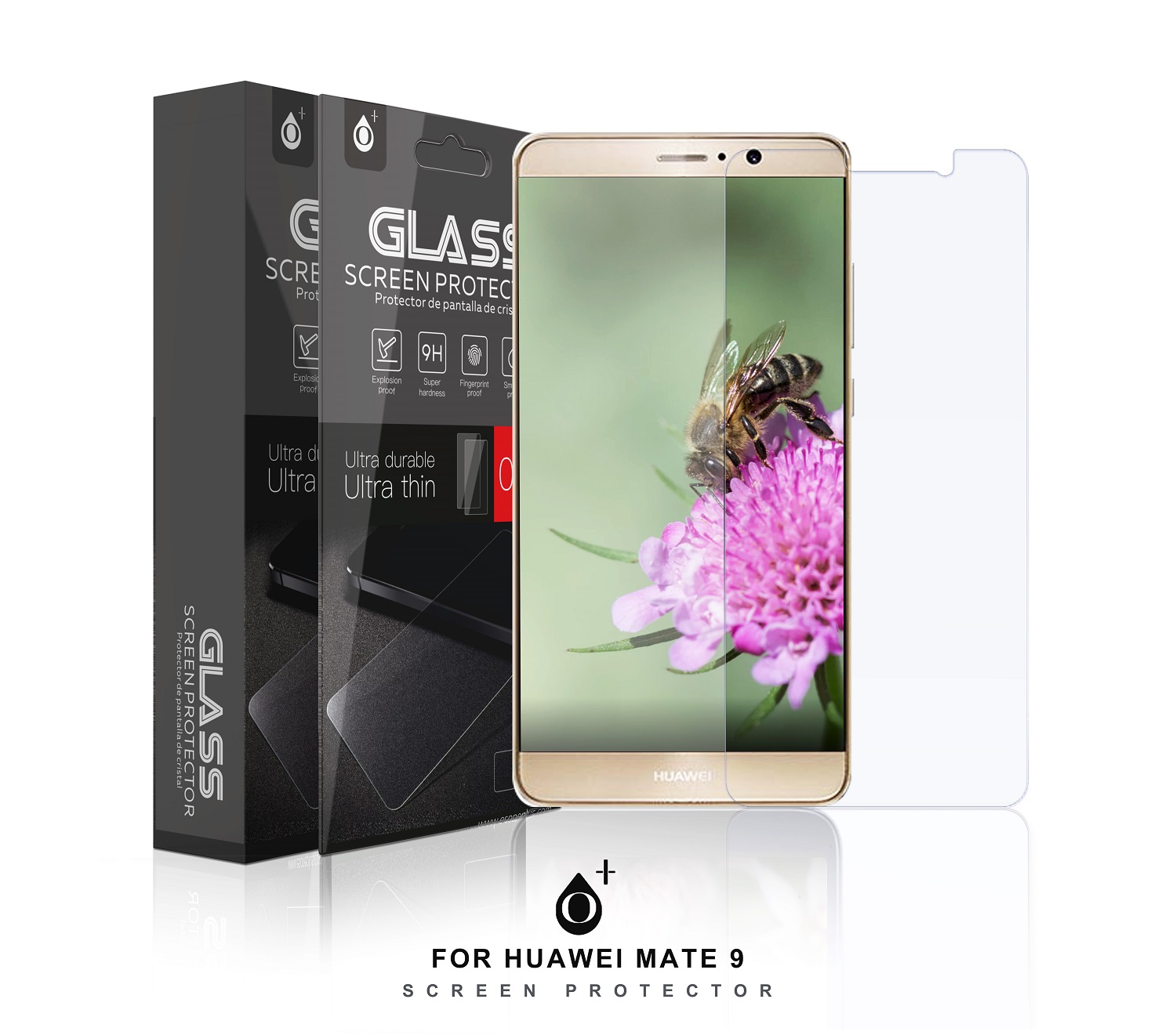 HW-Mate 9 Protector de Pantalla Cristal para Huawei Mate 9