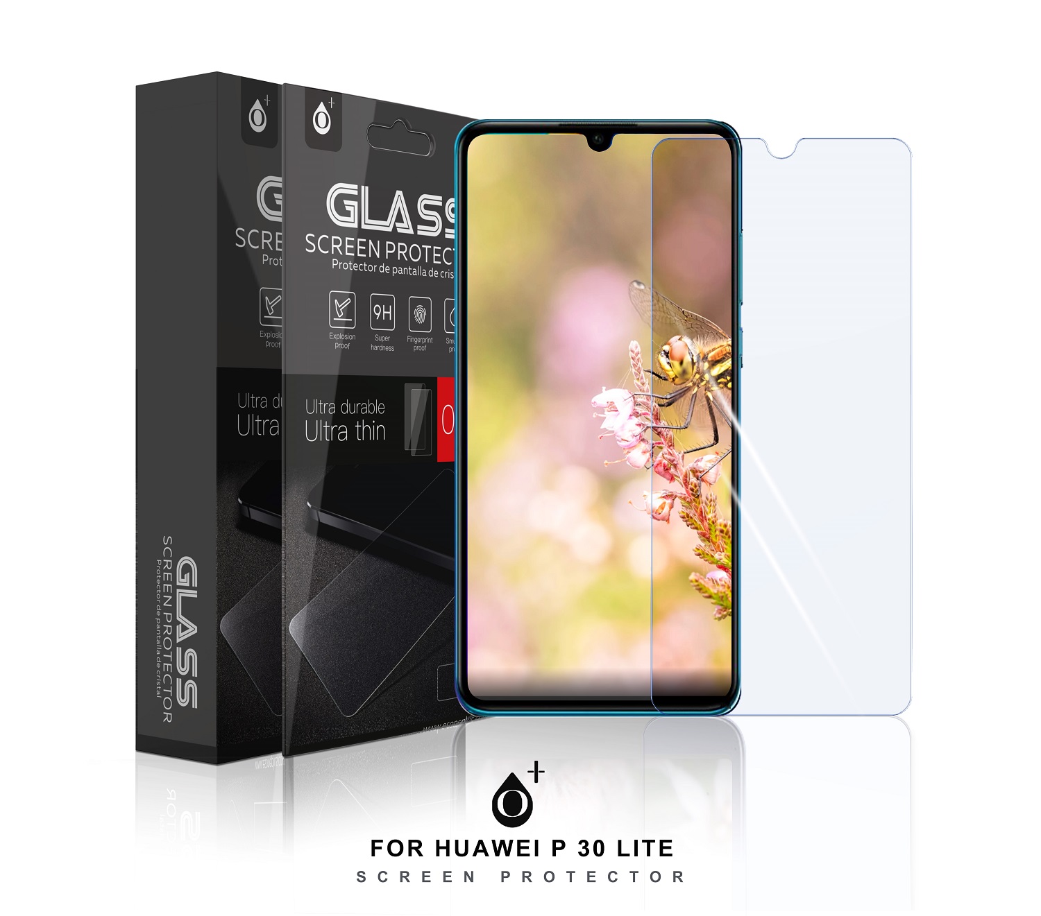 HW P30 Lite Protector de Pantalla de Cristal Para Huawei P30 Lite