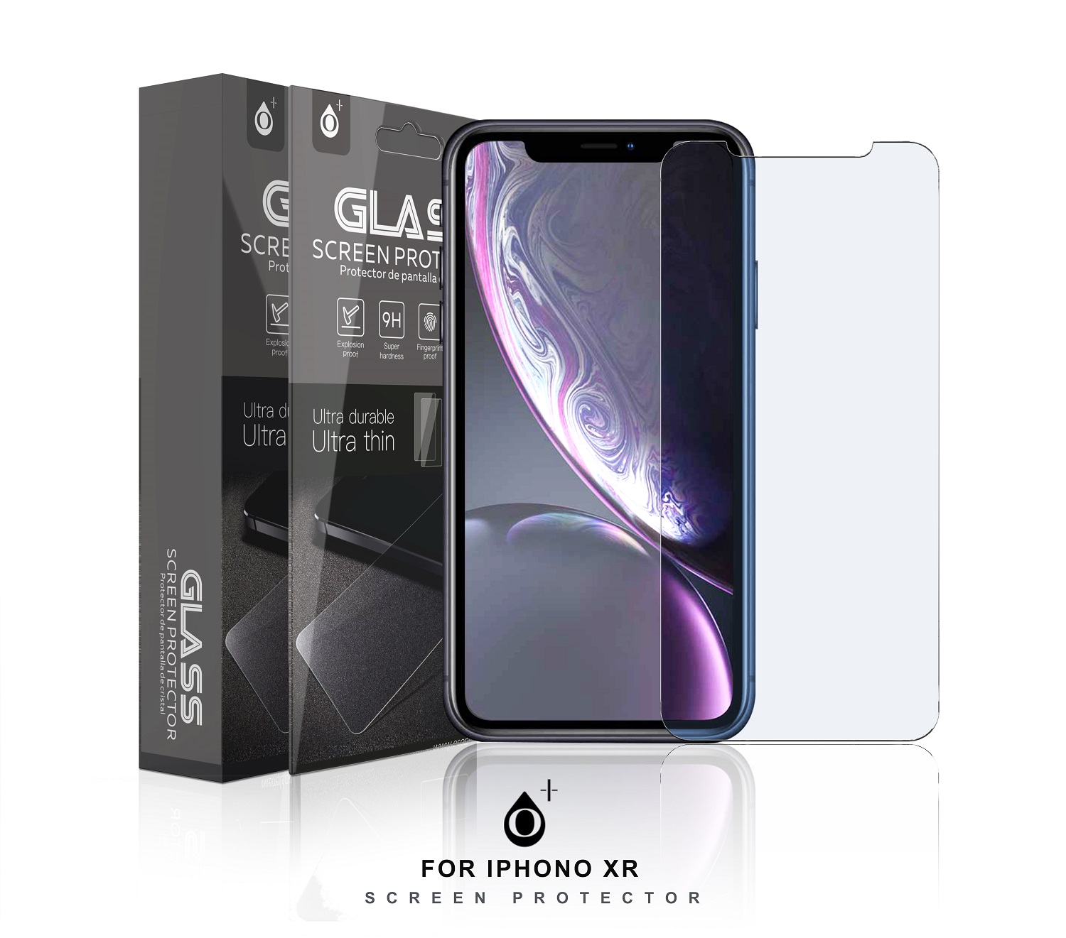 IP 11/6,1/XR Protector de Pantalla Cristal para Iphone 11/6,1/XR