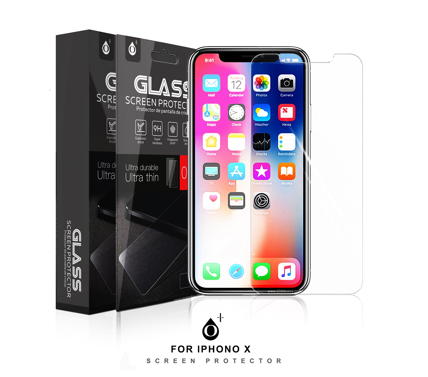 IP 11PRO/X/XS Protector de Pantalla Cristal para Iphone 11PRO/X/XS