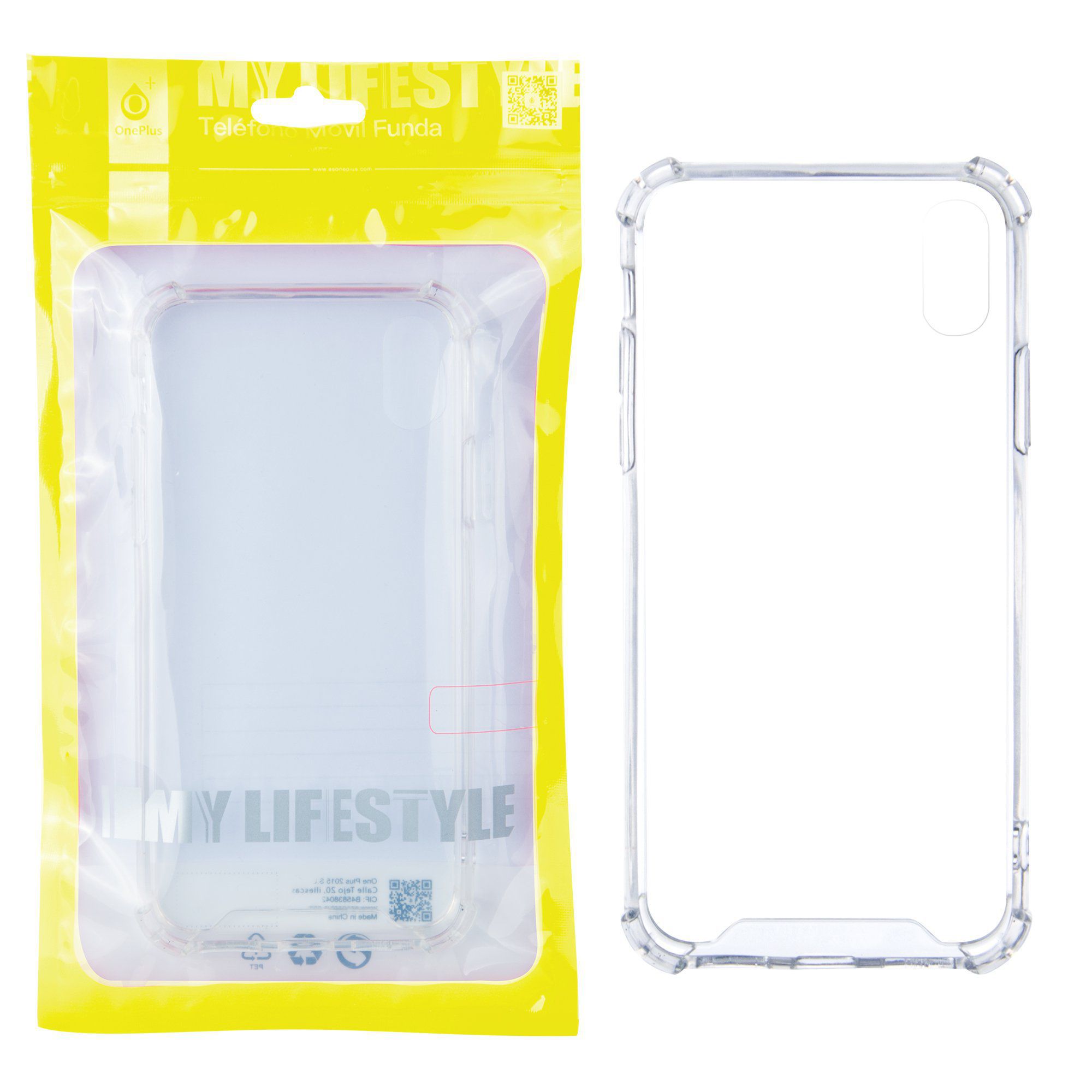 KS IP XS MAX Funda de Movil Acrilico Anti-Golpes para IP XS MAX, Transparente