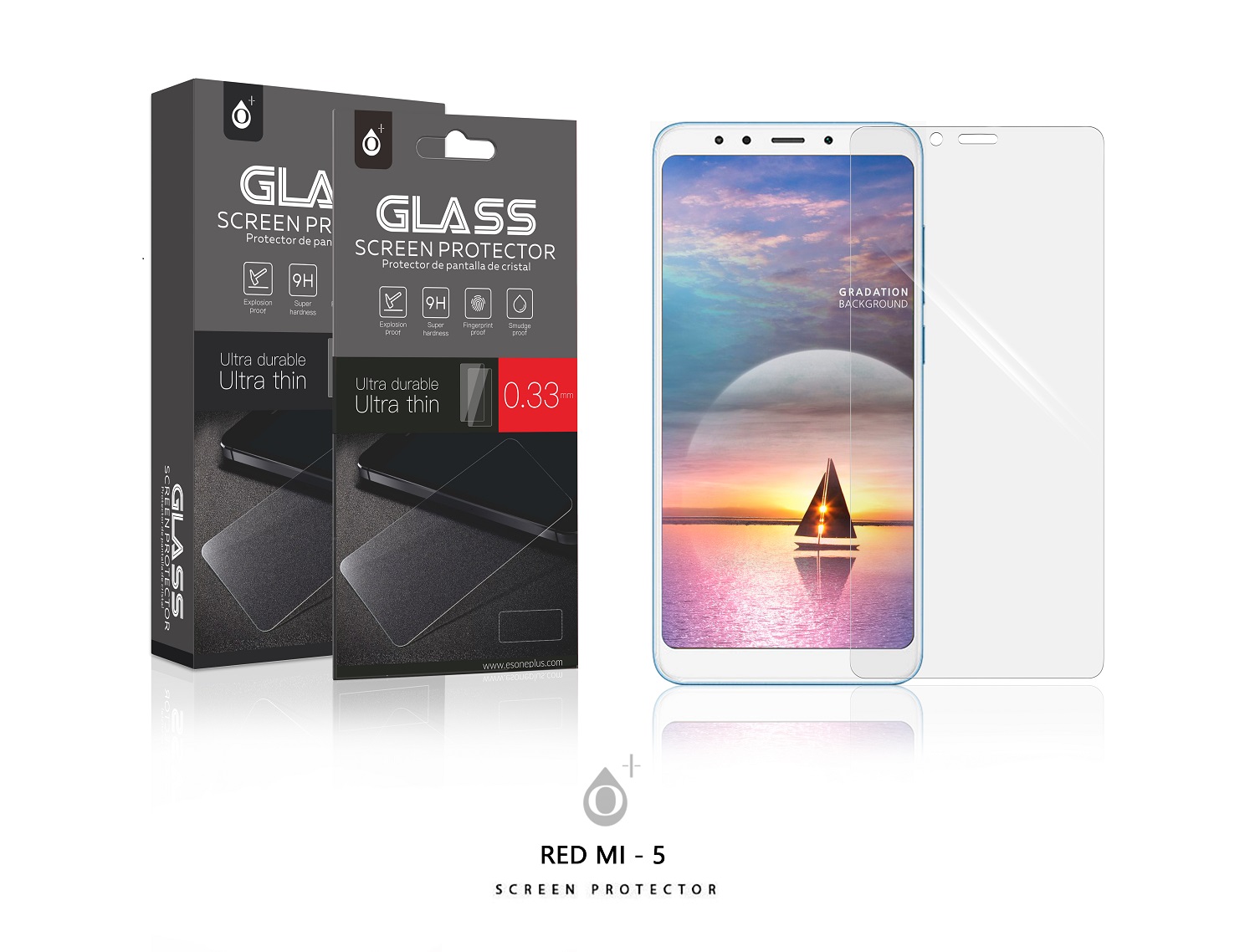 RM 5 Protector de Pantalla Cristal para Xiaomi Redmi 5