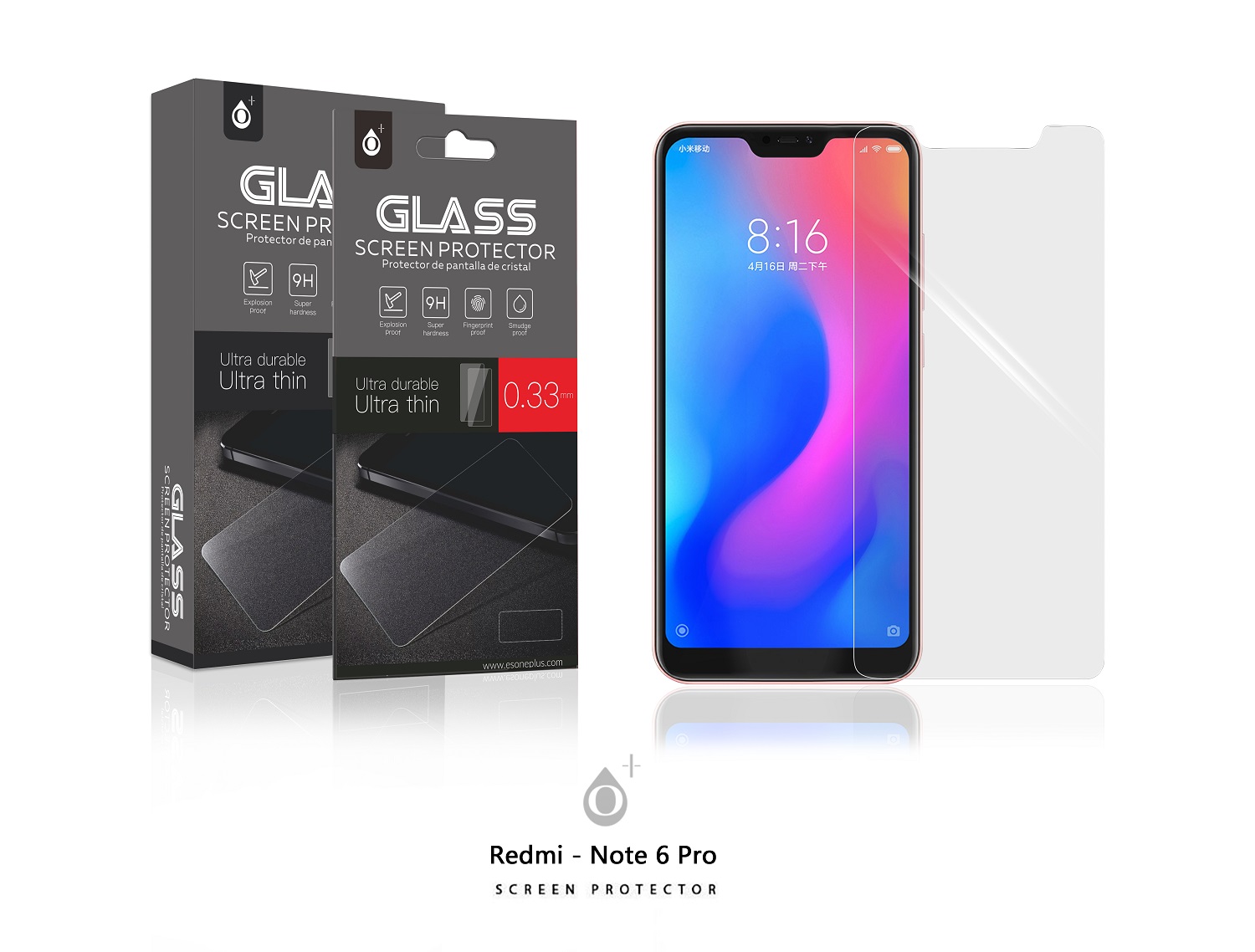 RM Note 6 PRO Protector de Pantalla de Cristal para XiaoMi Redmi Note 6 PRO